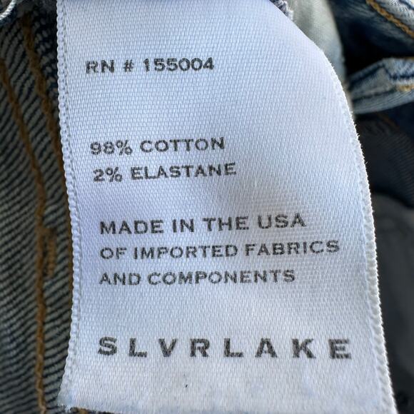 SLVRLAKE Lou Lou Cropped Mid-Rise Slim Leg Jeans - Picture 12 of 13